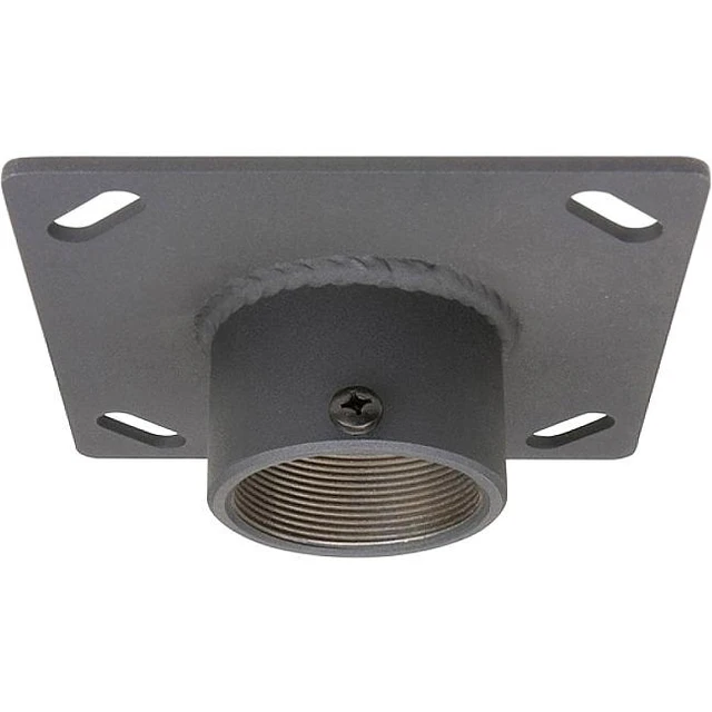 Alt view image 2 of 2 - Premier Mounts - PP-6 - Premier Mounts 6 x 6 Ceiling Mounting Plate with 2 Coupling - Black