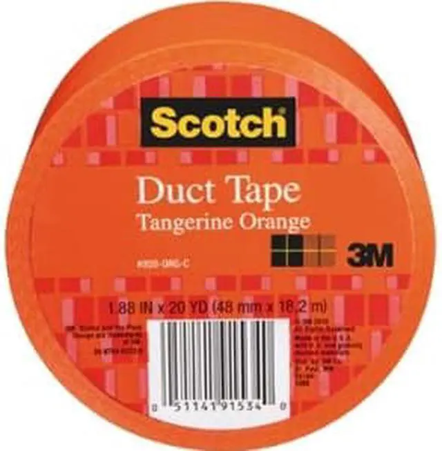Main image of Scotch Duct Tape 920-ORG-C 1.88 in x 20 yd (48 mm x 18,2 m) 6 Roll/Case, Orange