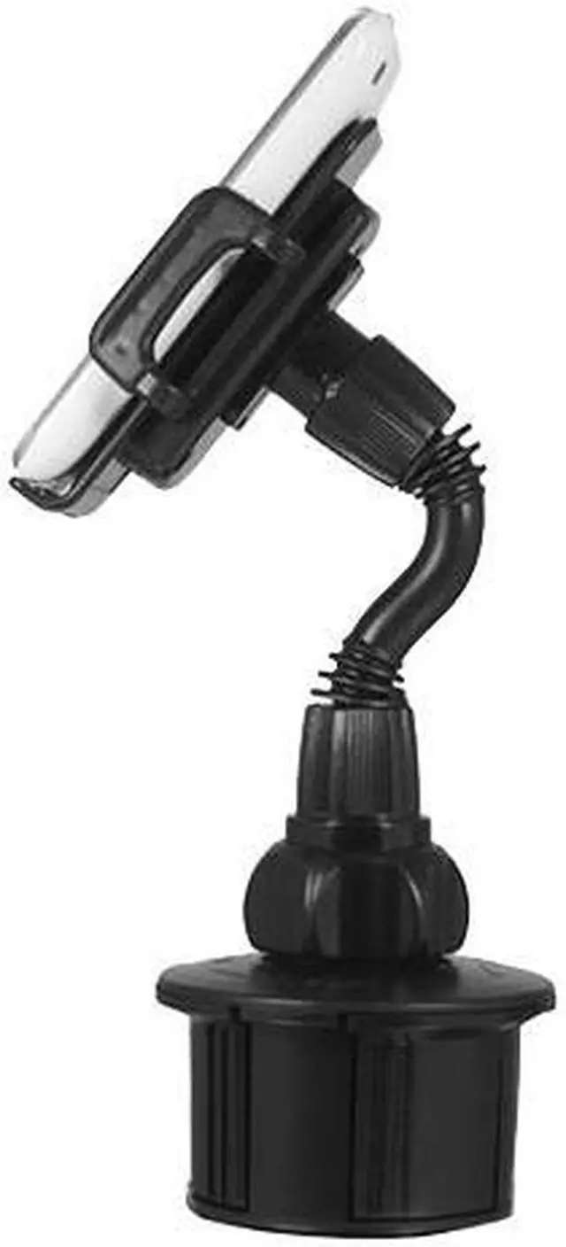 Alt view image 2 of 8 - Macally mCup Adjustable Cup Holder for All Portable Devices in Vehicle (Black)