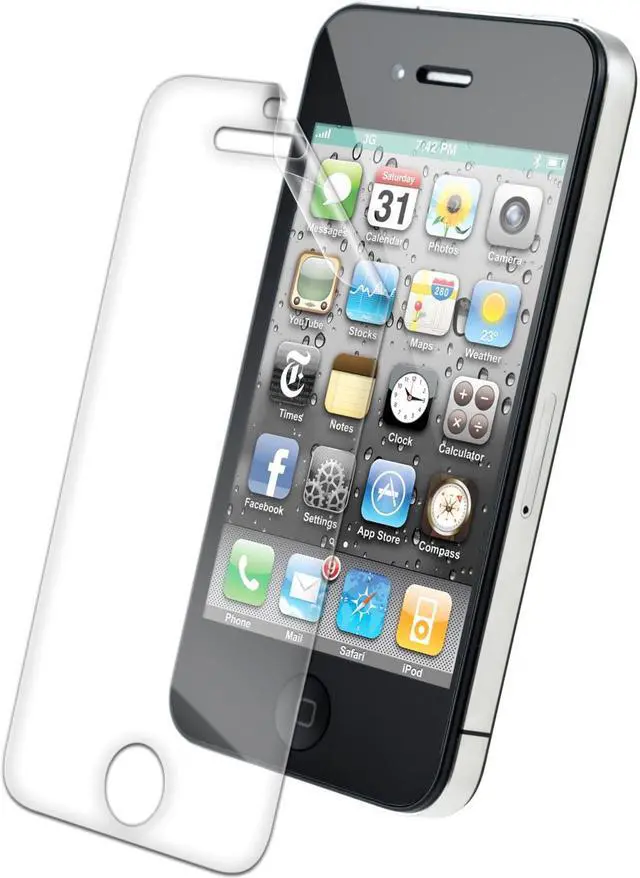 Alt view image 2 of 2 - ZAGG Apple® iPhone® 4 InvisibleSHIELD Back Screen Protector