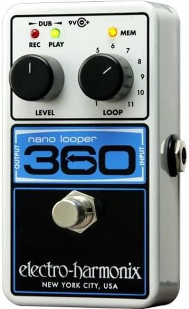 Alt view image 3 of 16 - Electro-Harmonix Nano Looper 360 Delay & Looper Pedal