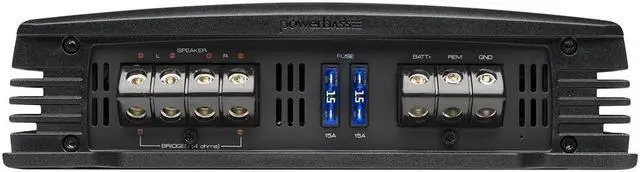 Alt view image 2 of 8 - Powerbass 2 Channel Amplifier 200W x 2