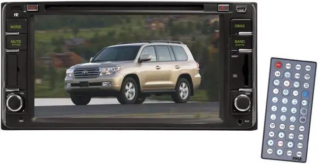 Alt view image 5 of 6 - Pyle - Direct Factory Replacement for Toyota Land-Cruiser 2000--2006 Touch Screen DVD/MPEG4/MP3/CD-RW/USB/SD/ System With 6.5'' HD Monitor and Bluetooth