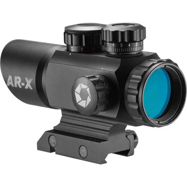 Alt view image 6 of 17 - Barska AR-X 1x35mm Multi Reticle Red Green Dot Scope