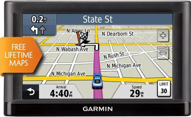 Alt view image 10 of 10 - Garmin Nuvi 52LM 5" GPS with Lifetime Maps (US)