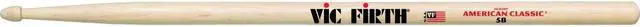 Alt view image 3 of 9 - Vic Firth American Classic 5BW Wood Tip Drumsticks