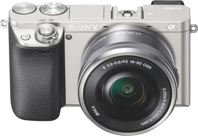 Alt view image 7 of 20 - Sony Alpha a6000 Mirrorless Digital Camera with 16-50mm E-Mount Lens, White