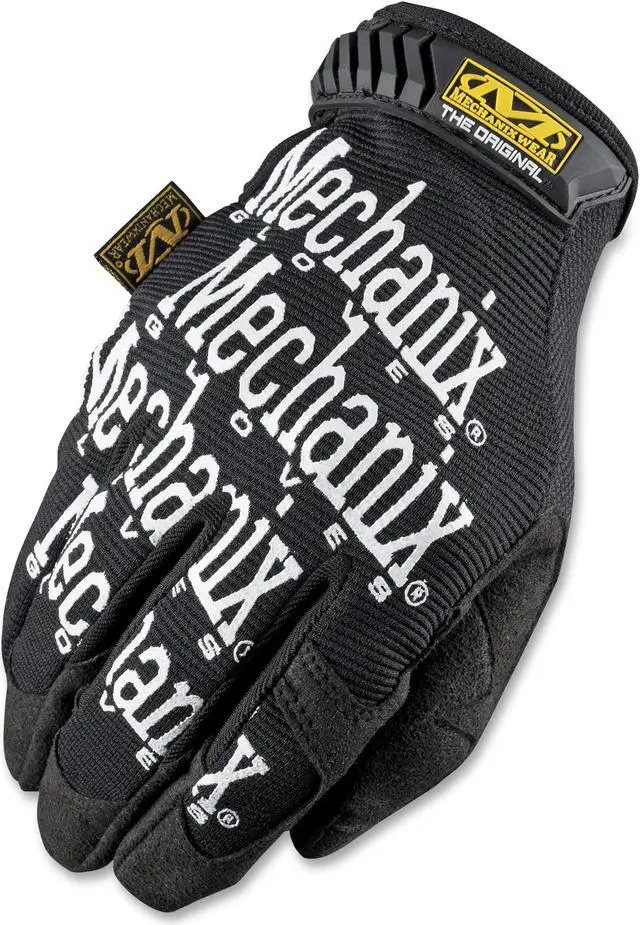 Alt view image 2 of 17 - Mechanix Wear The Original Work Gloves Black X-Large MG05011