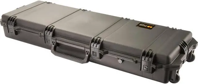Alt view image 5 of 10 - Pelican Storm Cases iM3200 Dry Box w/Wheels, 44x14x6in Interior, Black, No Foam