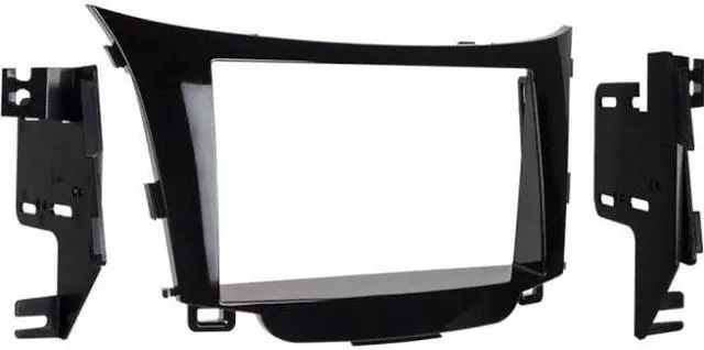 Alt view image 4 of 6 - METRA 95-7357HG Hyundai(R) Elantra GT 2013-Up Double-DIN High Gloss