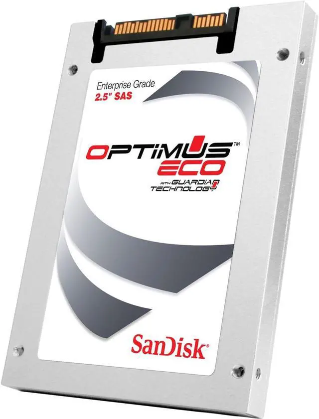 Alt view image 2 of 5 - SanDisk Optimus Eco SDLLOC6R-016T-5CA1 2.5" 1.6TB SAS 6Gb/s Enterprise Solid State Disk