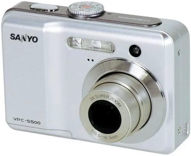 Main image of SANYO VPC-S500 Silver 5.0 MP 3X Optical Zoom Digital Camera