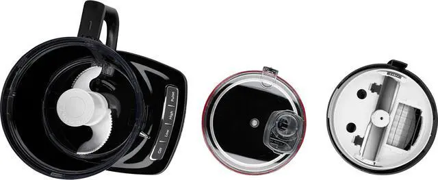 Alt view image 6 of 7 - KitchenAid KFP1466OB 14-Cup Food Processor with Exact Slice System and Dicing Kit - Onyx Black