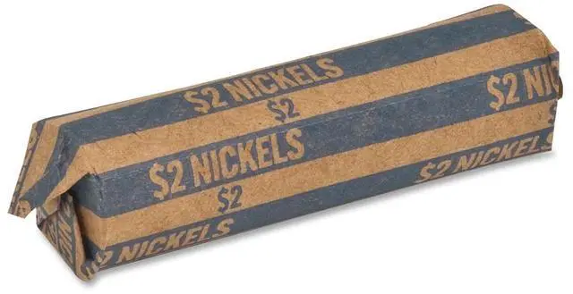 Main image of Sparco Flat $2.00 Nickels Coin Wrapper