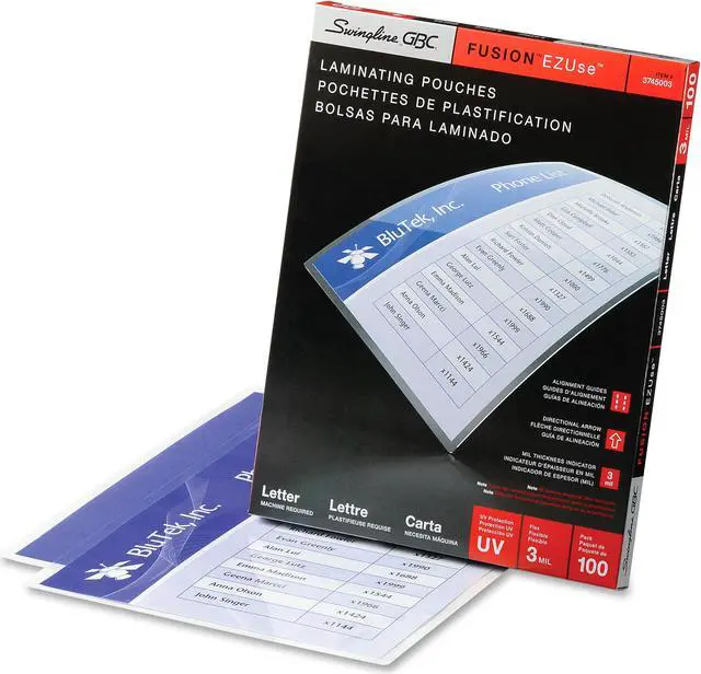 Alt view image 3 of 5 - Swingline EZUse Laminating Pouches