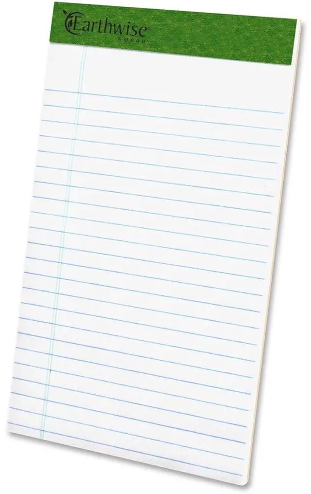 Main image of Tops Recycled Perforated Jr. Legal Rule Pads