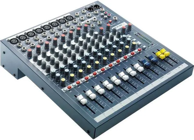 Alt view image 9 of 14 - Soundcraft EPM8 8 Mono + 2 Stereo Channel Recording & Live Sound Audio Console