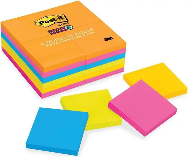 Main image of Post-it Super Sticky Notes Cabinet Pack
