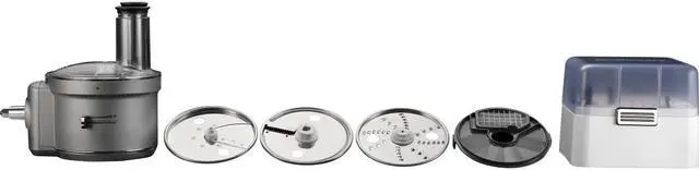 Alt view image 5 of 12 - KitchenAid KSM2FPA Food Processor w Dicing Kit