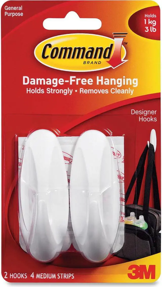Main image of Command Medium Designer Adhesive Hooks