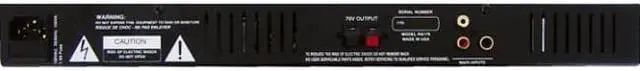 Alt view image 3 of 9 - Rolls RA170 Rack Mount 70V 70 Watt 1U Power Amplifier