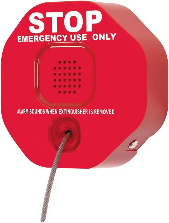 Alt view image 2 of 6 - SAFETY TECHNOLOGY INTERNATIONAL STI-6200 Fire Extinguisher Alarm, Depth: 1 7/8
