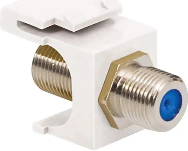 Alt view image 4 of 5 - MODULE, F-TYPE, NICKEL PLATED, WHITE