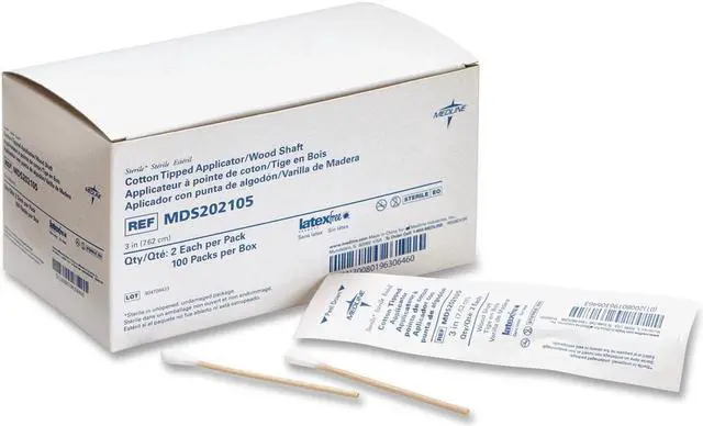 Main image of Medline 3" Cotton Tip Applicator