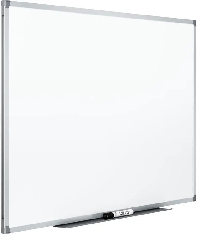 Alt view image 4 of 6 - Quartet Gloss-Finish Porcelain Dry Erase Board, Wall Mounted, 48"H x 96"W, White