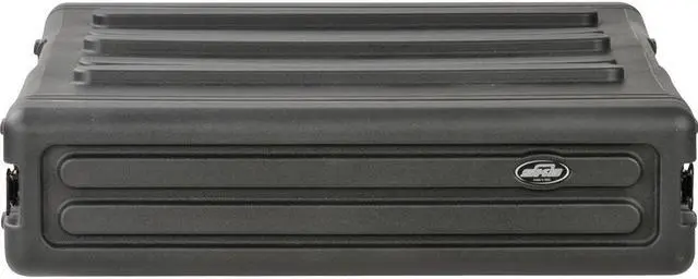 Alt view image 3 of 16 - SKB Cases 2U Space Roto Molded Rack, Black, 23 in. X 23 in. X 6 1/2 in.