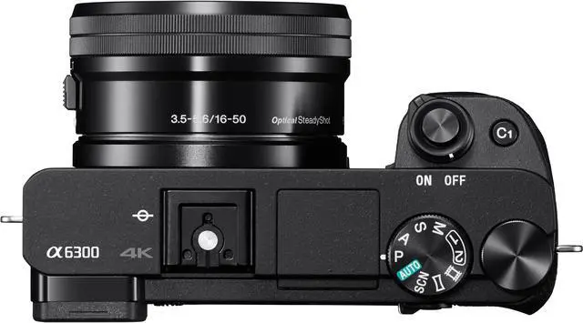 Alt view image 4 of 9 - Sony Alpha 6300 24.2 Megapixel Mirrorless Camera with Lens-16 mm-50 mm Black