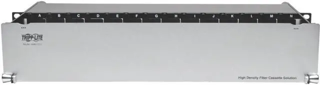 Alt view image 2 of 12 - TRIPP LITE N482-02U High Density Rackmount Fiber Enclosure Panel 14 Cassette 2URM