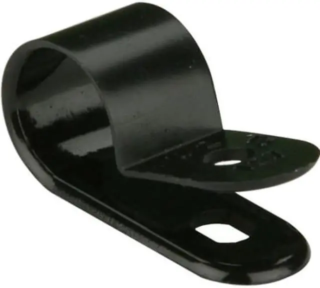 Main image of METRA Cable Clamps Black 1 Inch Package of 100