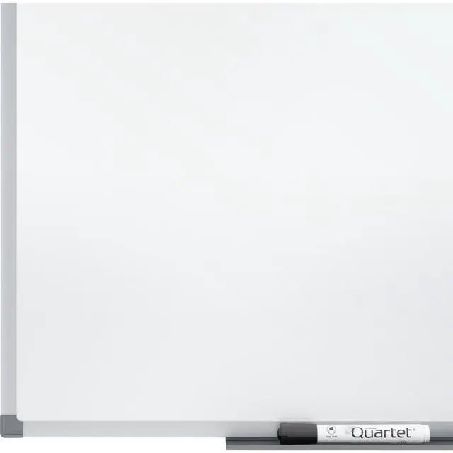 Main image of Quartet Gloss-Finish Porcelain Dry Erase Board, Wall Mounted, 48"H x 96"W, White