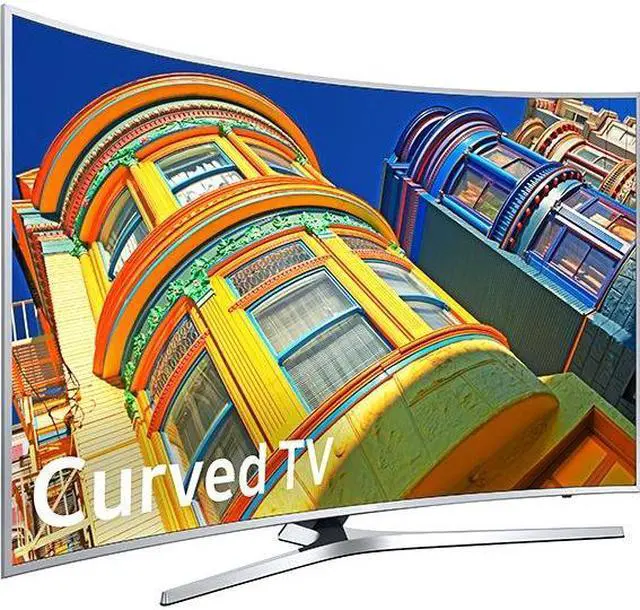 Alt view image 9 of 12 - Samsung UN55KU6500 Curved 55-Inch 4K Ultra HD Smart LED TV (2016 Model)