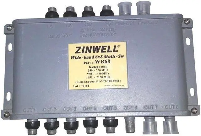 Main image of DIRECTV 8-Way Signal Splitter