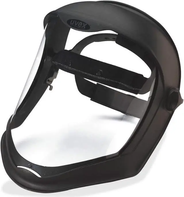 Alt view image 2 of 11 - Bionic Face Shields, Uncoated, Clear/Black Matte