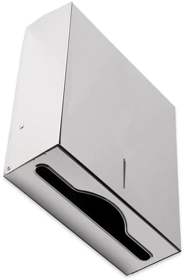 Alt view image 5 of 6 - Genuine Joe C-Fold/Multi-fold Towel Dispenser Cabinet - 6 /Carton