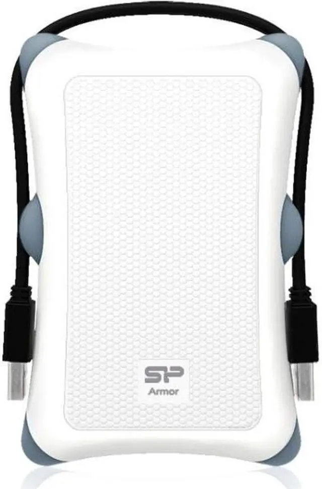 Alt view image 4 of 4 - Silicon Power SP000HSPHDA30S3K 2.5" Black / White SATA USB 3.0 HDD Accessory