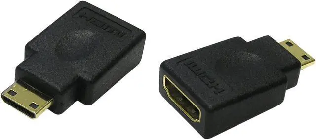 Alt view image 3 of 7 - Mini HDMI Male to HDMI Female Adaptor