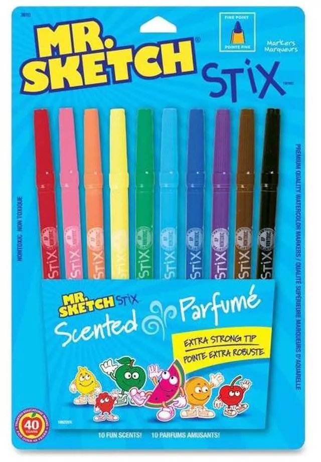 Alt view image 3 of 3 - Sanford Mr. Sketch Stix Scented Markers