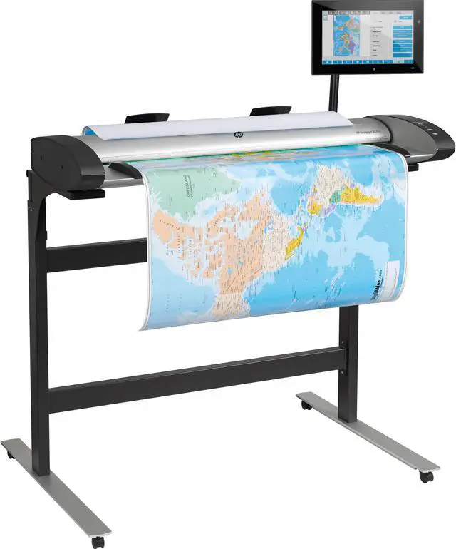 Alt view image 3 of 7 - HP SD Pro G6H50B#B1K up to 1200 dpi USB / Ethernet color Sheet Fed Document Scanner