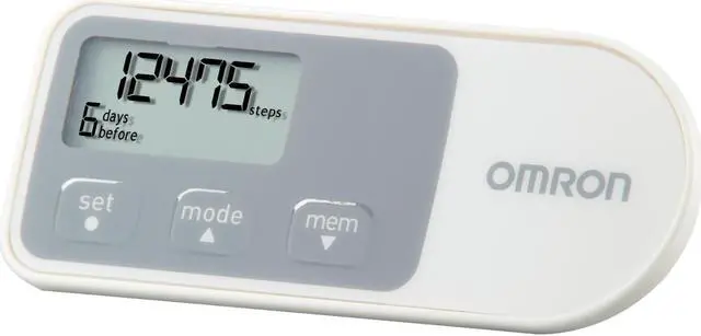 Alt view image 2 of 10 - Omron HJ-320 Tri-Axis Pedometer