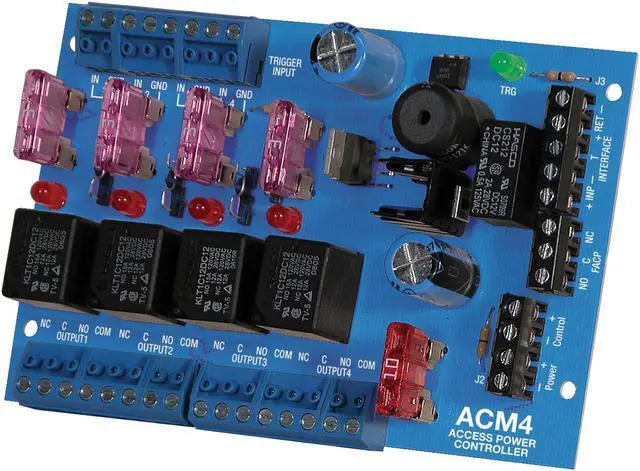 Alt view image 2 of 4 - Altronix ACM4 Access Power Controller Module