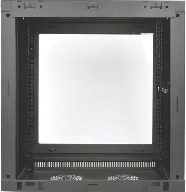 12U Server Rack Cabinet, Server-Depth, Wall-Mount, Window