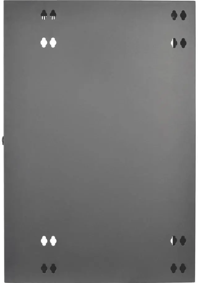 Alt view image 2 of 10 - Tripp Lite 18U Wall-Mount Rack Enclosure Server Cabinet with Clear Acrylic Window, Hinged Back, Low-Profile Patch-Depth (SRW18US13G)