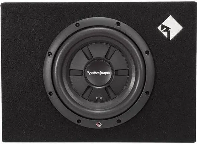 Alt view image 3 of 20 - Rockford Fosgate R2S-1X10 Single 10" Loaded Subwoofer Enclosure 400W R2S1X10