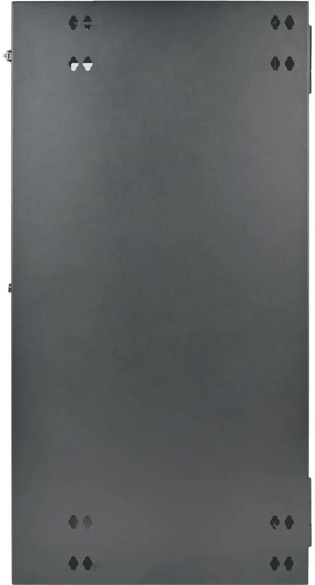 Main image of Tripp Lite SmartRack 26U Low-Profile Switch-Depth Wall-Mount Rack Enclosure Cabinet with Clear Acrylic Window, Hinged Back