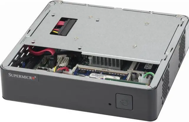 Alt view image 2 of 10 - SuperMicro CSE-101S Mini-ITX Chassis