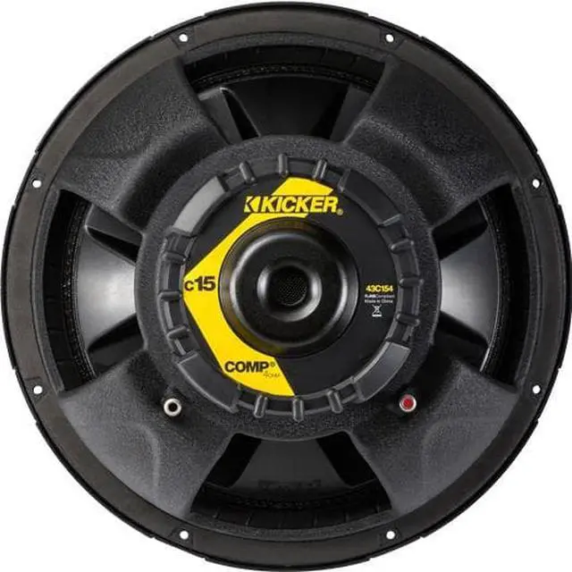 Alt view image 2 of 20 - Kicker Classic 15" Comp 4 Ohm SVC Subwoofer